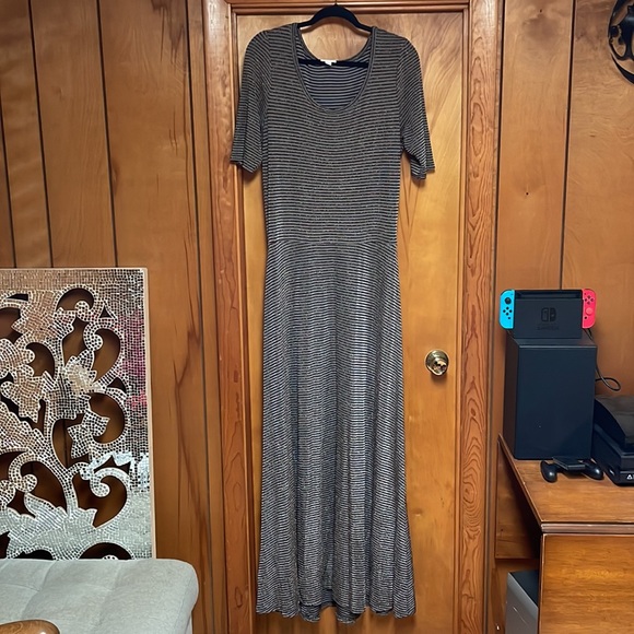 Sparkly copper lularoe dress - Picture 3 of 4